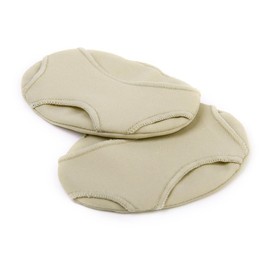 Baluue 2pcs Novelty Forefoot Cushion Pads s Skin Color Durable Gel Spandex Absorbs Friction Reduces Pain Comfortable Fit for Everyday Footwear for High Heels Shoes