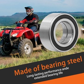 Front Wheel Bearings & Seals Circlip Dust Seal Replacement for Honda Fourtrax 300 TRX300FW 4x4 1988 1990-2000