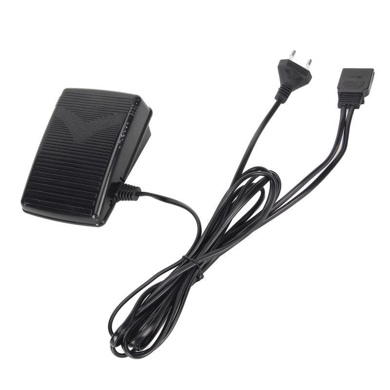 Sewing Machine Foot Pedal with Power Cord Skid Resistance Pad