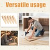 50 Pcs Solid Wood Pocket Hole Plugs Woodworking Screws Plugs