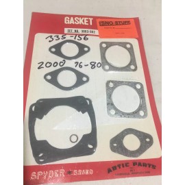 Arctic Cat NOS Sno Stuff 335 156 Arctic Cat 275 Gasket Set 76 77 79 80 2000 Jag Lynx Spider
