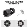 KAYBOBEZK Tungsten Electrode Sharpener Grinder TIG Welding Rotary Tool, ALUMINUM