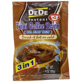 De De Instant Thai Coffee Drink, 12 count