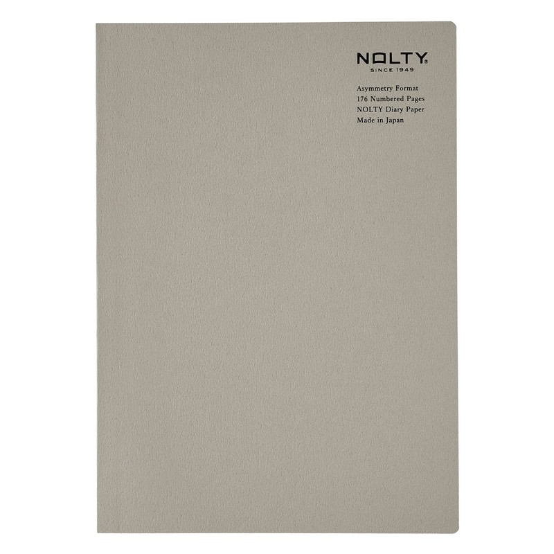 NOLTY Nolty Notebook A5 Asymmetric, 0.24 inch (6.0 mm) Ruled,