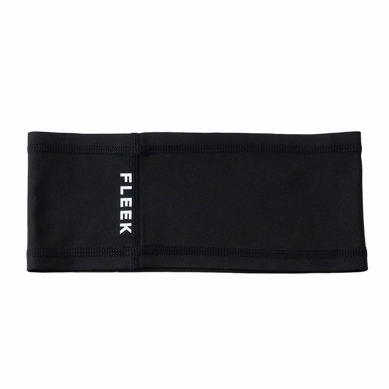 FLEEK Skull Wrap 2.0 Black - Helmet Compatible Headband/Skull Wrap