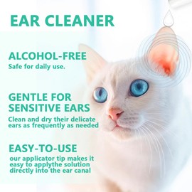 COWANIEE Ear Drops for Dogs, Dog Ear Drops for Infection(120ml)