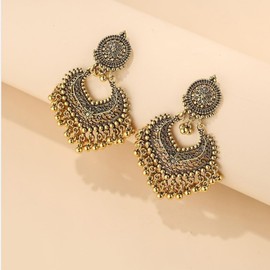 Jhumka Earrings for Women Indian Earrings Boho Tassel Drop Earrings Bohemian Dangle Earrings Indian Jewellery for Women Weddings Parties