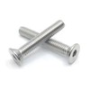 M4-0.7 x 10mm Flat Head Socket Cap Screws Bolts, Stainless