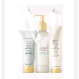 Mary Kay Satin Hands Pampering Set- Fragrance Free -Full Size- New