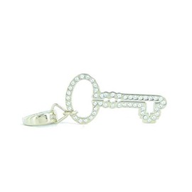 Fossil JF00031710 Cubic Zirconia Steel Charm