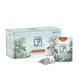 Dabri Masala Tea Premium Pyramid Bags Chai Patti Powder with Natural Spices (32 Pyramid Bags)