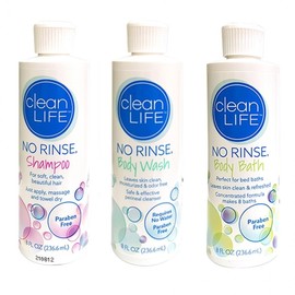 No-Rinse Shampoo Body Wash Body Bath 2) Body Wash