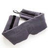 Heated eye patch, sleep eye patch, eye blackout, blindfold, eye mask High-quality eye patch – dark gray