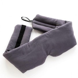 Heated eye patch, sleep eye patch, eye blackout, blindfold, eye mask High-quality eye patch – dark gray