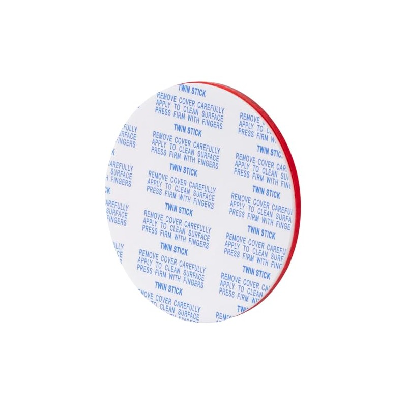 Grote 40062 Red 3" Round Sealed Stick-On Reflector