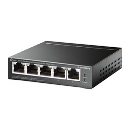 TP-Link TP-Link TL-SG105MPE | 5 Port Gigabit PoE Switch | Easy Smart Managed | 4 PoE+ Ports @120W, w/ 1 Uplink Gigabit Port | QoS, Vlan, IGMP & LAG | Fanless | PoE Auto Recovery