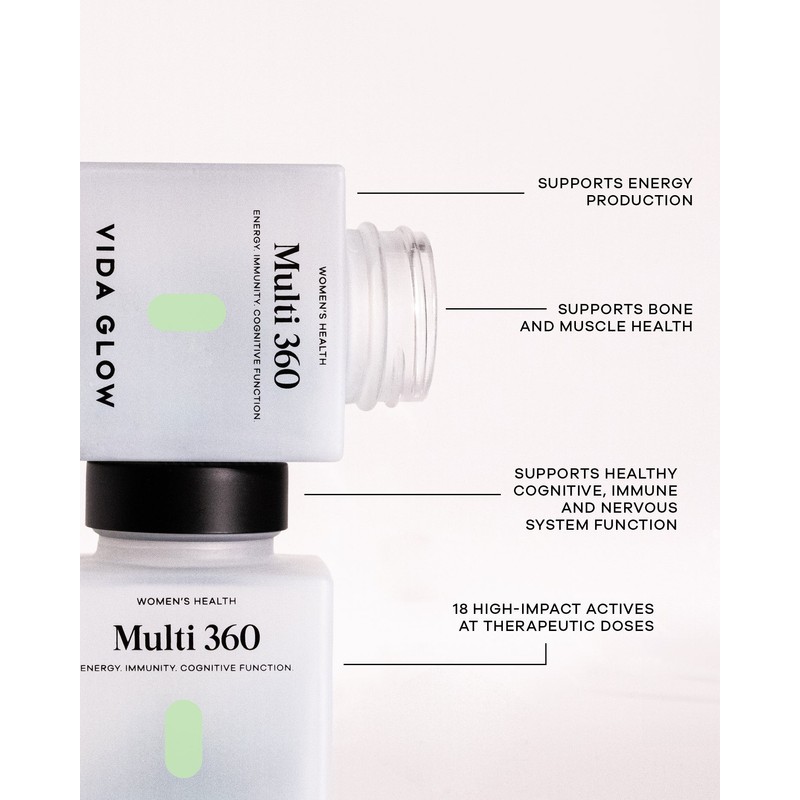 Vida Glow Multi 360 Supplements - 30 Capsules