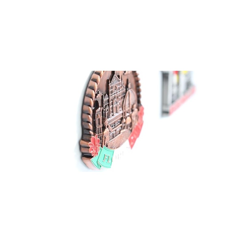 Florence (Italy) - 3D Metal Fridge Magnet for Kitchen Refrigerator