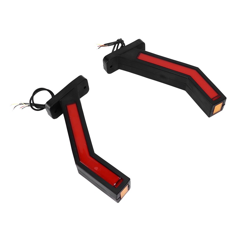 2pcs LED Side Marker Light IP67 Waterproof 12‑24V Indicator Lamp