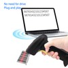 Wireless Barcode Scanner 2.4G USB 1D 2D Handheld Drive Free