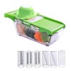 12 in 1 Multifunctional Vegetable Chopper, Slivcer, Mincer (Green)