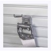 HandiWall Double Utility Hook with Locking Bracket for Tool Storage