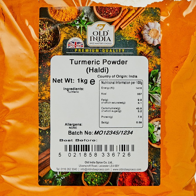 Old India Turmeric Powder (Haldi) 1 Kg