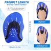 1 Pair Swimming Paddle Hand Paddle Swimming Practice Paddle Swimming