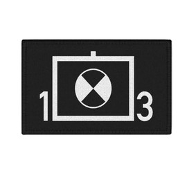 Copytec Patch 12 x 7 cm Tactical Sign Symbol Troop Genus Bicycle #41704