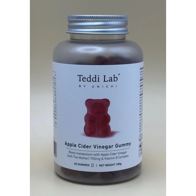 Unichi Apple Cider Vinegar 60 Gummies Detox & Digestion Support