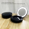 Cushion Foundation Case LED Light Round Mirror Compact Internal Case