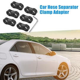 A ABSOPRO Car Hose Separator Clamp Adapter with Wrench AN10 19mm (Set of 6)