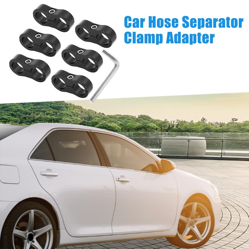 A ABSOPRO Car Hose Separator Clamp Adapter with Wrench AN10