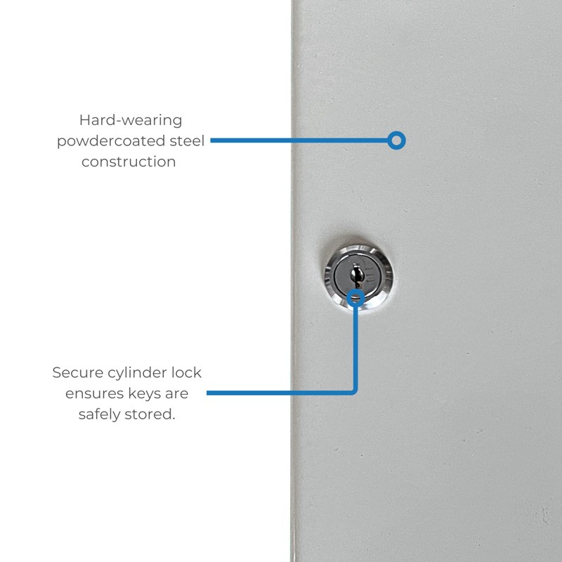 Cathedral Products Cathedral Products 20 Key Capacity Lockable & Wall