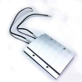 12V 60W 180C 77 x 62 x 6mm Aluminum PTC Heating Element Thermostat Heater Plate