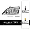 SOCKIR Headlight Assembly fit 2005 2006 2007 Ford Focus OEM