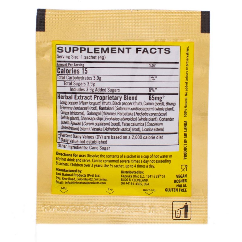 Samahan tea x 100 sachets (shipped directly from Sri Lanka)