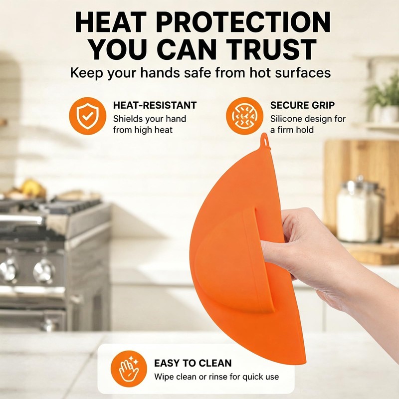 Grill Maintenance - Oven Gloves Silicone - Dual Head Scrubber