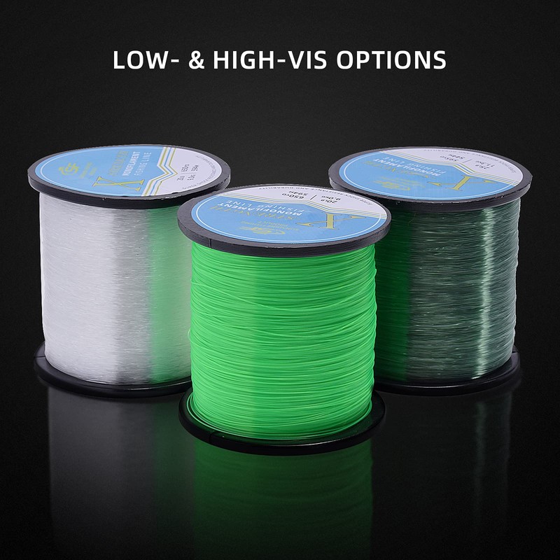 SF Monofilament Fishing Line Premium Spool Strong Mono Nylon Material