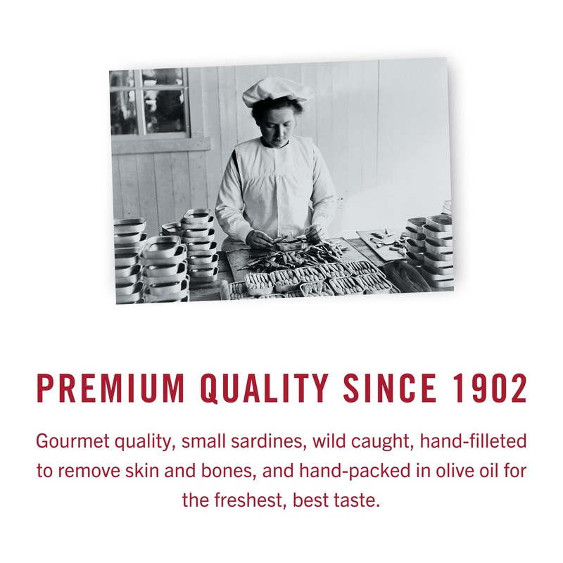 King Oscar Sardines in Olive Oil, 4.38 Ounce Cans (Pack