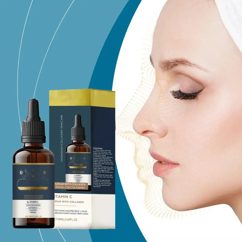 Vitamina C Colageno Acido Hialuronico Elastina Retinol 3pcs