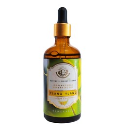 Enhanced Essentials Luxurious YLANG YLANG Essential Oil|With Glass Dropper| Slow Distilled & Pure| For Home,Diffusers,Skin Care,Aromatherapy,Bath, Massage,Perfume,Gifting,Soap and Candle making|100 ml