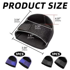 2 Pairs Heel Protectors, Heel Cushions, Adjustable Heel Pads, Foot Protection Accessories, Heel Support Pads