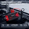 Povasee Jump Starter 3000A Peak Jump Starter Battery Pack, 12V