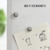 OMO Magnetics ネオジムマグネット ネオジウム磁石 N35 円形 丸型 5x3mm ニッケルメッキ 専用ケース付き