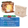 Baker Ross FX793 Christmas Fireplace Ceramic Tealight Holders - box