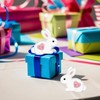FIVE-D Children's Earrings Rabbit 925 Sterling Silver Easter, Sterling Silver,