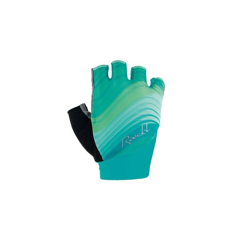 Roeckl Danis 2 Women's Cycling Gloves Short Turquoise Green 2025: