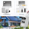 MINGSONG Solar Panels Disconnect Switch 25Amp DC Solar Shut Off
