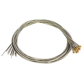 12-pack 52ga. (.052 inch) Nickel-Wound Electric Guitar Strings - Made in the USA!